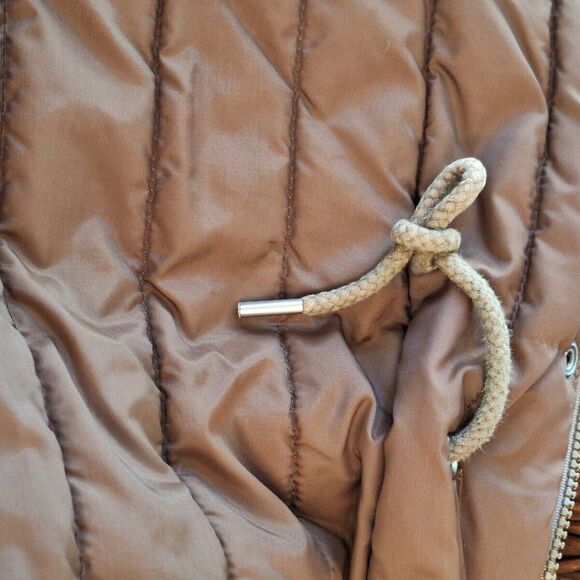 Anderson Little Barn Jacket Field Chore Coat Sz L Brown Quilted Lining Korea 90s - Picture 14 of 16